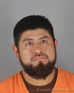 Mugshot of Jose Manuel Tecpile Sanchez booked in Hennepin County, Minnesota on October 17, 2026
