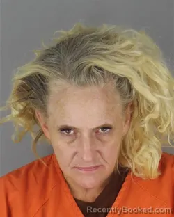 Mugshot of Christine Faith Jones booked in Hennepin County, Minnesota on October 19, 2026