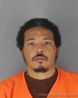 Mugshot of Jermaine Lorenzo Hudson booked in Hennepin County, Minnesota on October 19, 2026