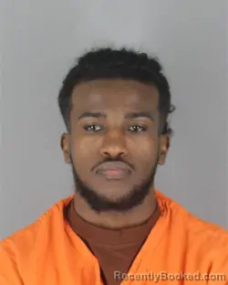 Mugshot of Abdiaziz Abdulahi Sherif booked in Hennepin County, Minnesota on October 19, 2026