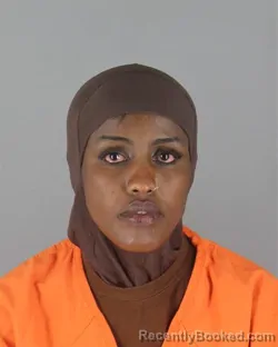 Mugshot of Amina Hassan Rooble booked in Hennepin County, Minnesota on October 20, 2026