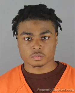 Mugshot of Neivonte Javon Richardson booked in Hennepin County, Minnesota on October 20, 2026