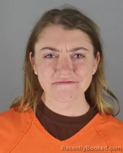 Mugshot of Rachel Elizabeth Melby booked in Hennepin County, Minnesota on October 20, 2026