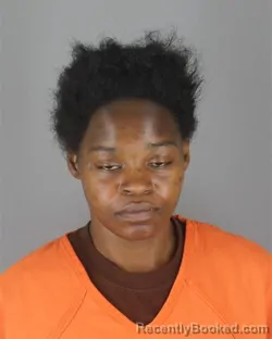 Mugshot of Nailah Chanel Sawyer booked in Hennepin County, Minnesota on October 21, 2026
