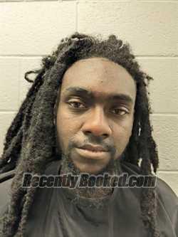 Mugshot of DOMINICK DESHAUN VALENTINE booked in Rutherford County, North Carolina on April 6, 2026