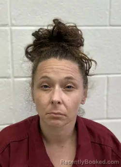 Mugshot of AMANDA ROGERS GREENE booked in Rutherford County, North Carolina on July 10, 2026
