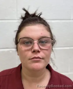 Mugshot of TABITHA RENE TRUDEL booked in Rutherford County, North Carolina on May 15, 2026