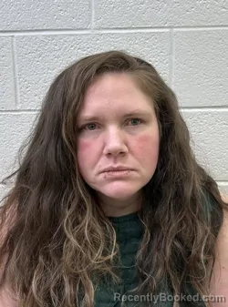 Mugshot of TIFFANY NICOLE BLACK booked in Rutherford County, North Carolina on May 9, 2026