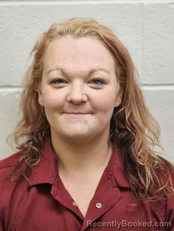 Mugshot of JESSICA LOIS RHODES booked in Rutherford County, North Carolina on May 12, 2026
