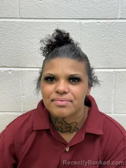 Mugshot of MAYA CAMILE GREENE booked in Rutherford County, North Carolina on June 12, 2026