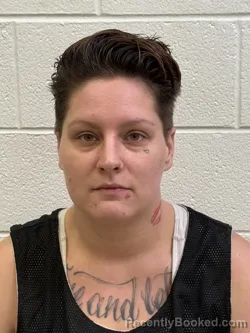 Mugshot of ROBIN NICOLE HOPSON booked in Rutherford County, North Carolina on May 2, 2026