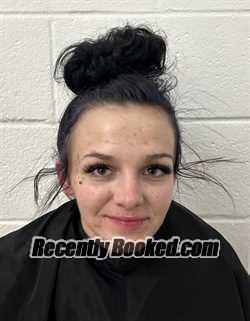 Mugshot of SYDNEY CRISTINE GREEN booked in Rutherford County, North Carolina on April 23, 2026