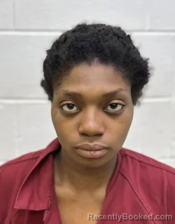 Mugshot of JESSIAH CARON RANESE NYAMBER SURRATT booked in Rutherford County, North Carolina on April 13, 2026