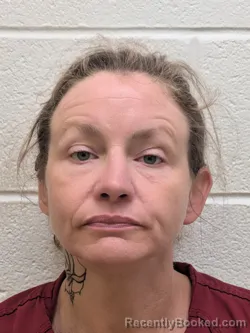 Mugshot of AMBER LEIGH BUSSEY booked in Rutherford County, North Carolina on July 7, 2026