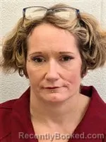 Mugshot of Mary Elizabeth Cowan booked in Rutherford County, North Carolina on October 26, 2026