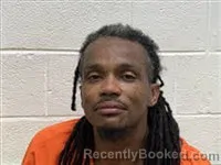Mugshot of Jodeci Okieth Foster booked in Rutherford County, North Carolina on August 7, 2026
