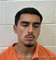 Mugshot of Angelo Luciano Lucero booked in Rutherford County, North Carolina on August 11, 2026