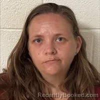 Mugshot of Ashley Dawn Keeter booked in Rutherford County, North Carolina on August 18, 2026