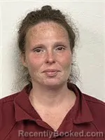 Mugshot of Paige Elaine Reynolds booked in Rutherford County, North Carolina on October 14, 2026