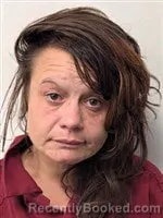 Mugshot of Julie Nicole Moore booked in Rutherford County, North Carolina on October 13, 2026