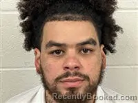 Mugshot of Justin Kordell Mcclain booked in Rutherford County, North Carolina on October 28, 2026