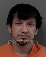 Booking photo from Hubbard County, Minnesota