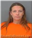 Mugshot of Angela Tanner booked in Hubbard County, Minnesota on June 21, 2026
