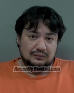 Booking photo from Hubbard County, Minnesota