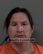 Booking photo from Hubbard County, Minnesota