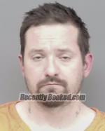 Booking photo from Isanti County, Minnesota