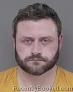 Booking photo from Isanti County, Minnesota