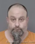 Booking photo from Isanti County, Minnesota