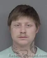 Mugshot of Cory Jordan Harron booked in Isanti County, Minnesota on April 19, 2026