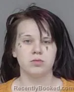 Mugshot of Jessica Ann Ammerman booked in Isanti County, Minnesota on May 4, 2026