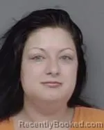 Mugshot of Jamie Lynn Schinagel booked in Isanti County, Minnesota on July 1, 2026