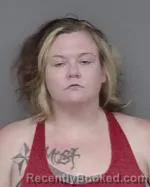 Mugshot of Novotny Rose Mitthun booked in Isanti County, Minnesota on July 2, 2026