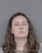 Mugshot of Maria Lucille Nelson booked in Isanti County, Minnesota on July 24, 2026