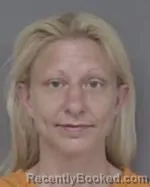 Mugshot of Sonja Kay Andreasen booked in Isanti County, Minnesota on July 28, 2026