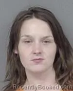 Mugshot of Breanna Leigh Lindell booked in Isanti County, Minnesota on July 28, 2026