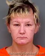 Mugshot of Amanda Joy Olson booked in Isanti County, Minnesota on August 26, 2026