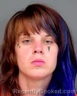 Mugshot of Jessica Ann Ammerman booked in Isanti County, Minnesota on September 10, 2026