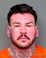 Mugshot of Jacob Taylor Lopez booked in Isanti County, Minnesota on October 2, 2026