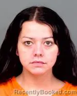 Mugshot of Mandi Jo Ruddy booked in Isanti County, Minnesota on October 10, 2026