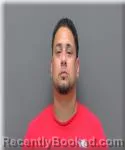 Mugshot of Miguel Moreno booked in Kanabec County, Minnesota on July 6, 2026