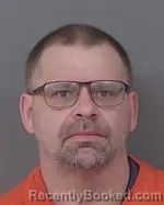 Mugshot of Bradley Allen Thunstedt booked in Kandiyohi County, Minnesota on March 16, 2026