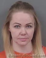 Mugshot of Natasha Diane Alameda booked in Kandiyohi County, Minnesota on March 18, 2026