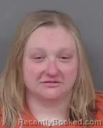 Mugshot of Brianna Jean Kastner booked in Kandiyohi County, Minnesota on March 18, 2026