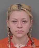 Mugshot of Daniela Guadalupe Ruiz Bucio booked in Kandiyohi County, Minnesota on March 22, 2026