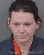 Mugshot of Amanda Mae Hayes booked in Kandiyohi County, Minnesota on March 26, 2026