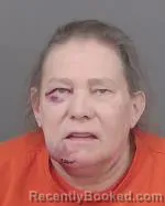 Mugshot of Charlene Marie Olson booked in Kandiyohi County, Minnesota on March 28, 2026